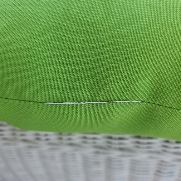 Square Throw Pillows Set 16" x 16" Mt. Dew Kiwi Green Color Home Decor Set Of 2 - Picture 6 of 7